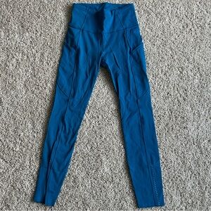 Lululemon fast and free 25” tight with pockets